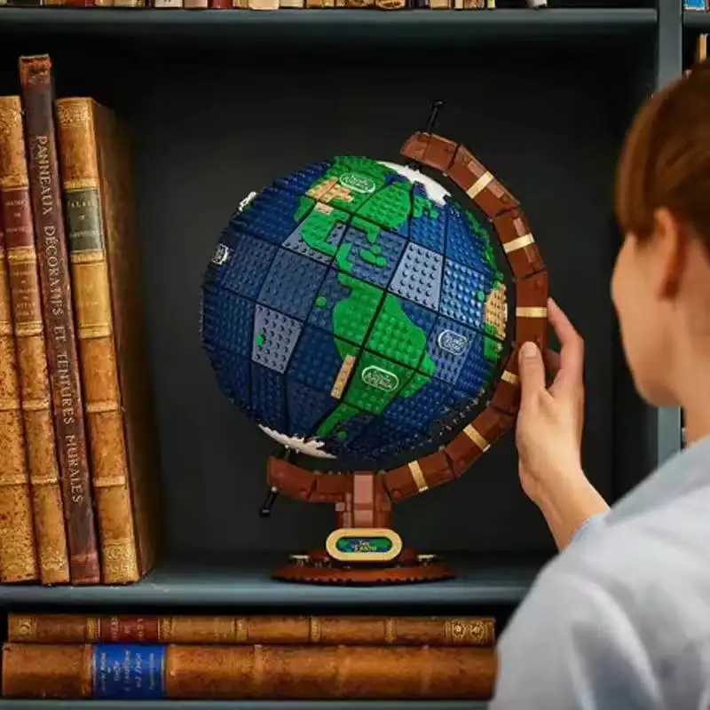 Idea Globe Bricks Moc Creative Model Building Blocks DIY Toys For Boys Gifts For Children Building Set For Adults2541Pcs W250522