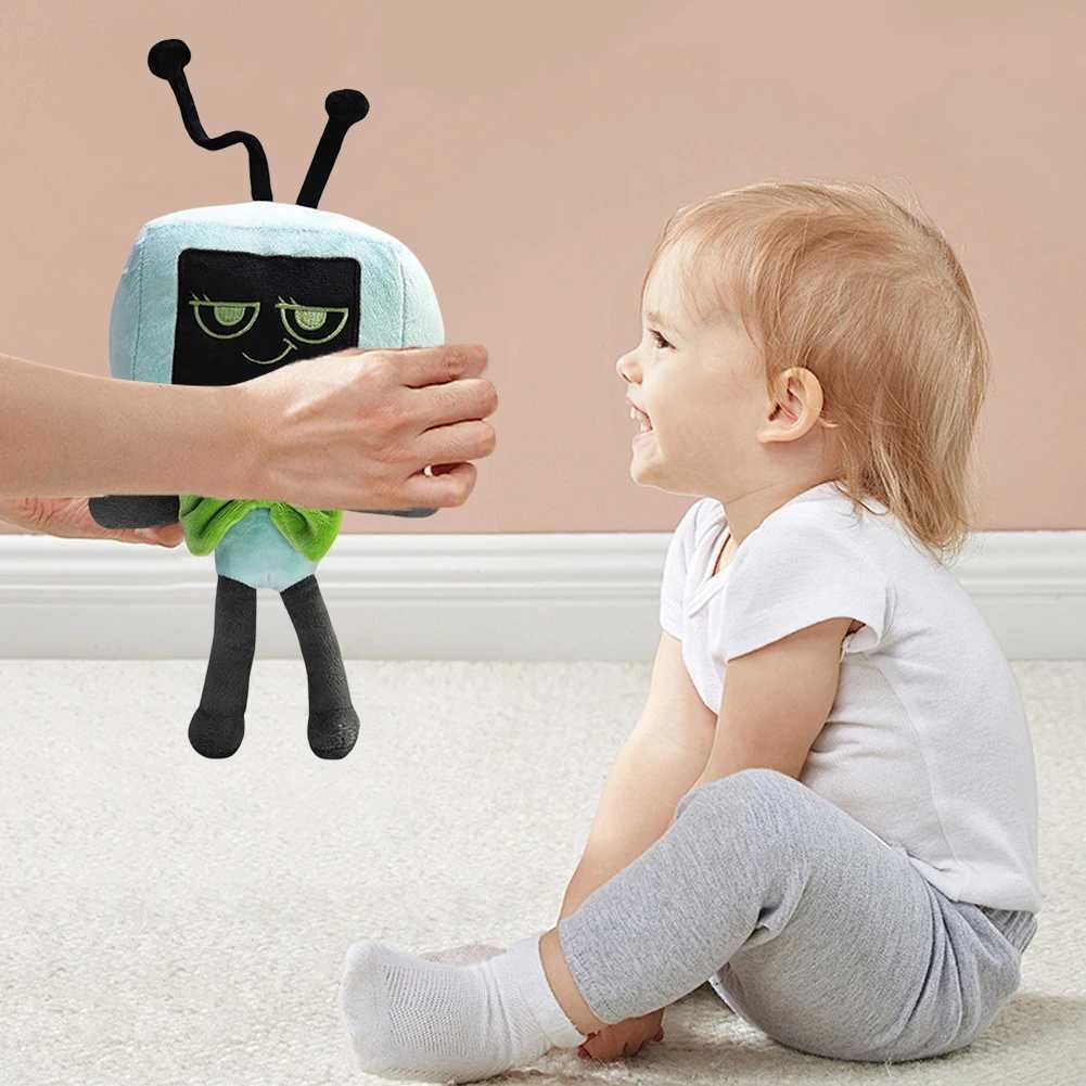 Dandys World Plush Cute Dandy World Scrap Stuffed Horror Game Goob Pebble Plushie Soft Pillow Doll Children Gifts Doll BirL250520