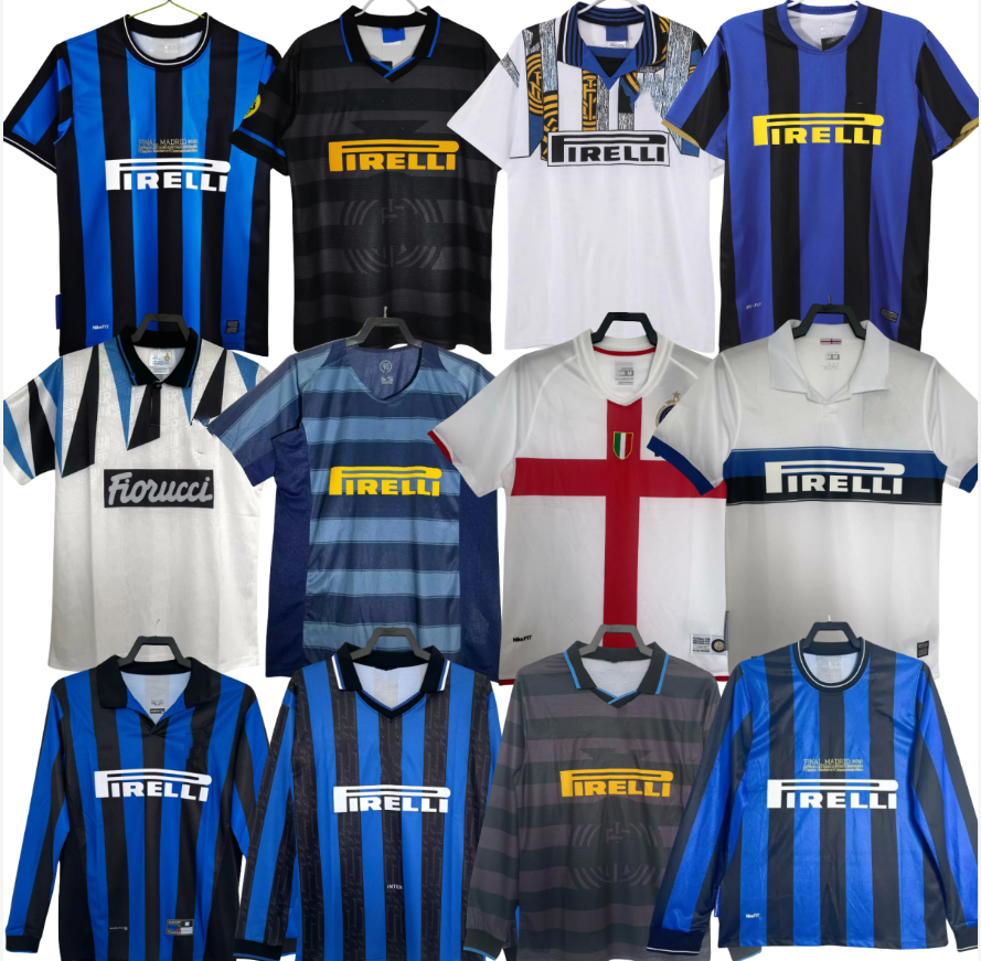 finals 2009 MILITO SNEIJDER ZANETTI Retro Soccer jersey Eto'o Football 97 98 99 01 02 03 Djorkaeff Baggio ADRIANO MILAN 10 11 07 08 09 BATISTUTA Inters Zamorano uniforms