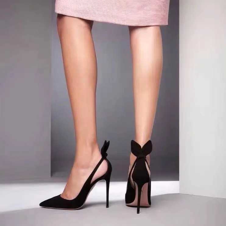 New Women Pumps Suede High Heels Shoes 2024 Fashion Office Shoes Stiletto Party feast Shoes Female Comfort Women Heels womenXJ250522