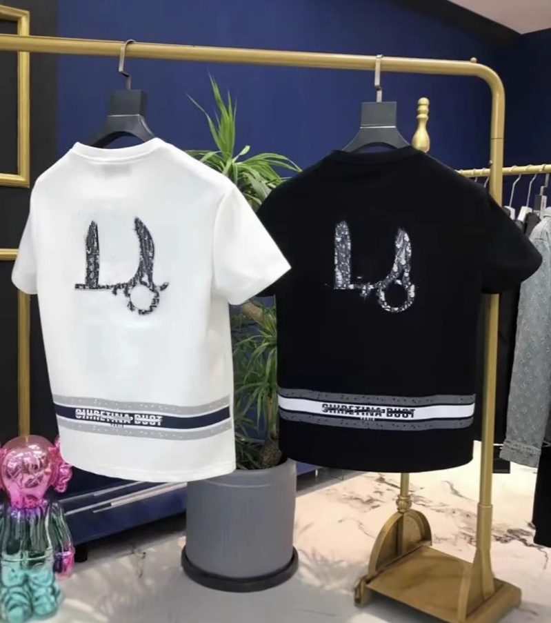 Designer Men's T-shirt Casual Men's Women's T-shirt Letters 3D Stereoscopic printed short sleeve best-selling luxury men's hip hop clothing increa size S-2XL