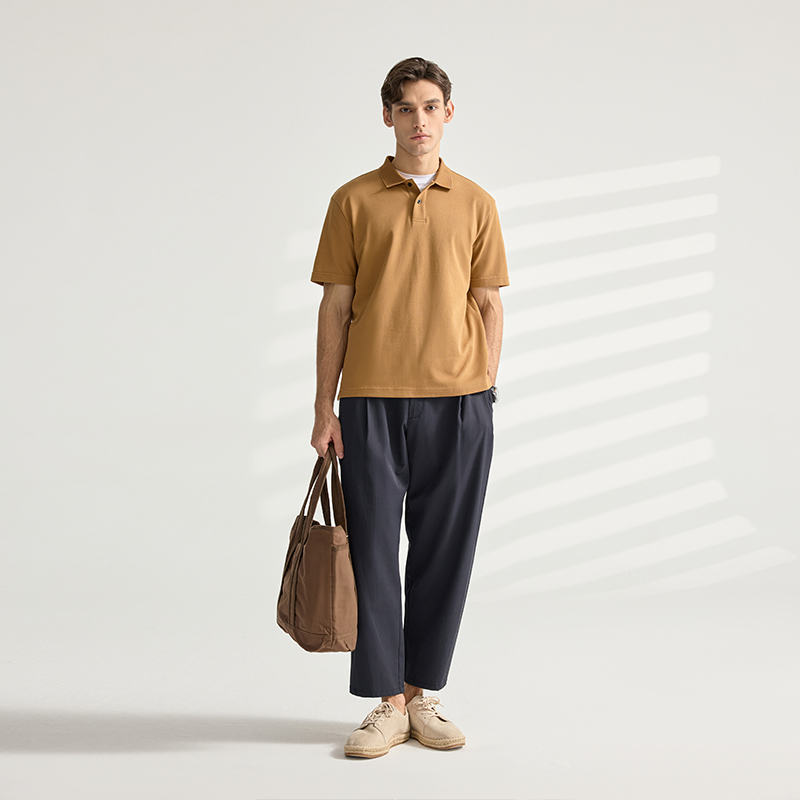 Business - Ready Short Sleeve Polo for Men/Luxury designer/designer t shirt/polo shirt/golf t shirt/essentials/Short-sleeved polo shirt