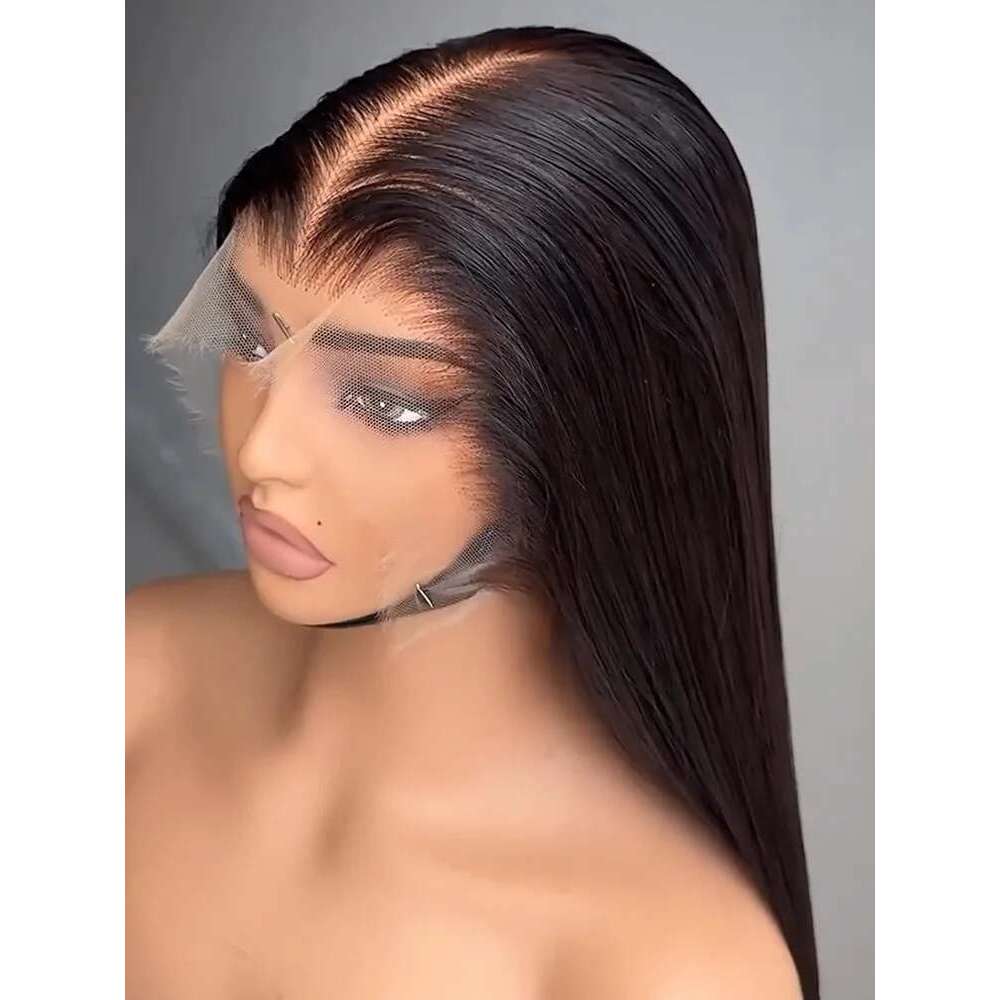 250 Density 13x6 Bone Straight Hd Front Wig 40 46 50 Inch 13x4 Lace Frontal Human For Women Brazilian Hair Wigs