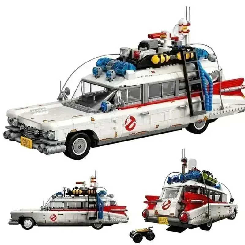 2352 Ghostbusters ECTO-1 Creative Vehicles 10274 Building Blocks and Brick Toy Cars Model Car Kit Compatible W250522