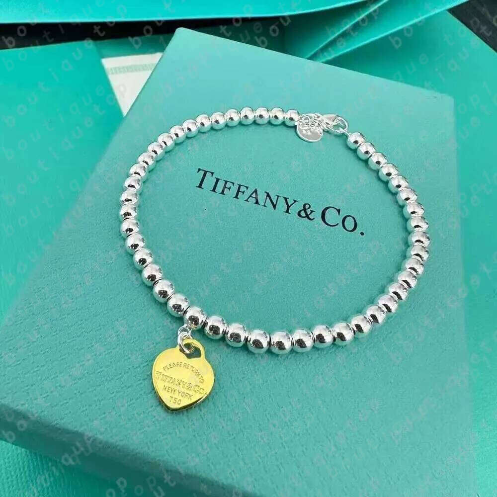 Tiffanybracelets Heart Necklace Pendant And Co Heart Bracelet Women Exquisite Craft Classic Heart 925 Silver Designer Necklace Wedding Gift Luxury Necklace 046