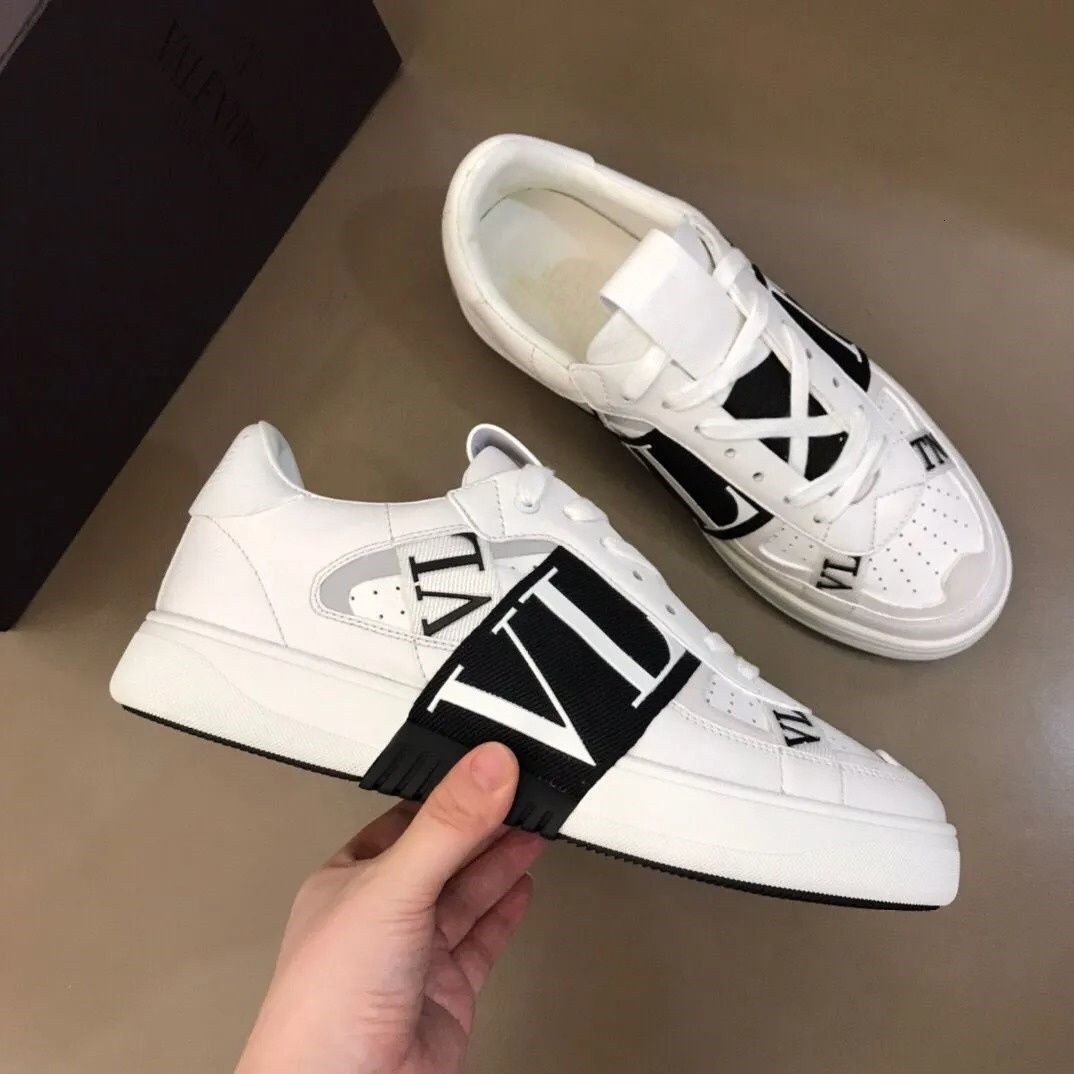 Designer VL sneakers platform casual shoes Women Men out of office sneaker genuine leather black white outdoor fashion sports trainers