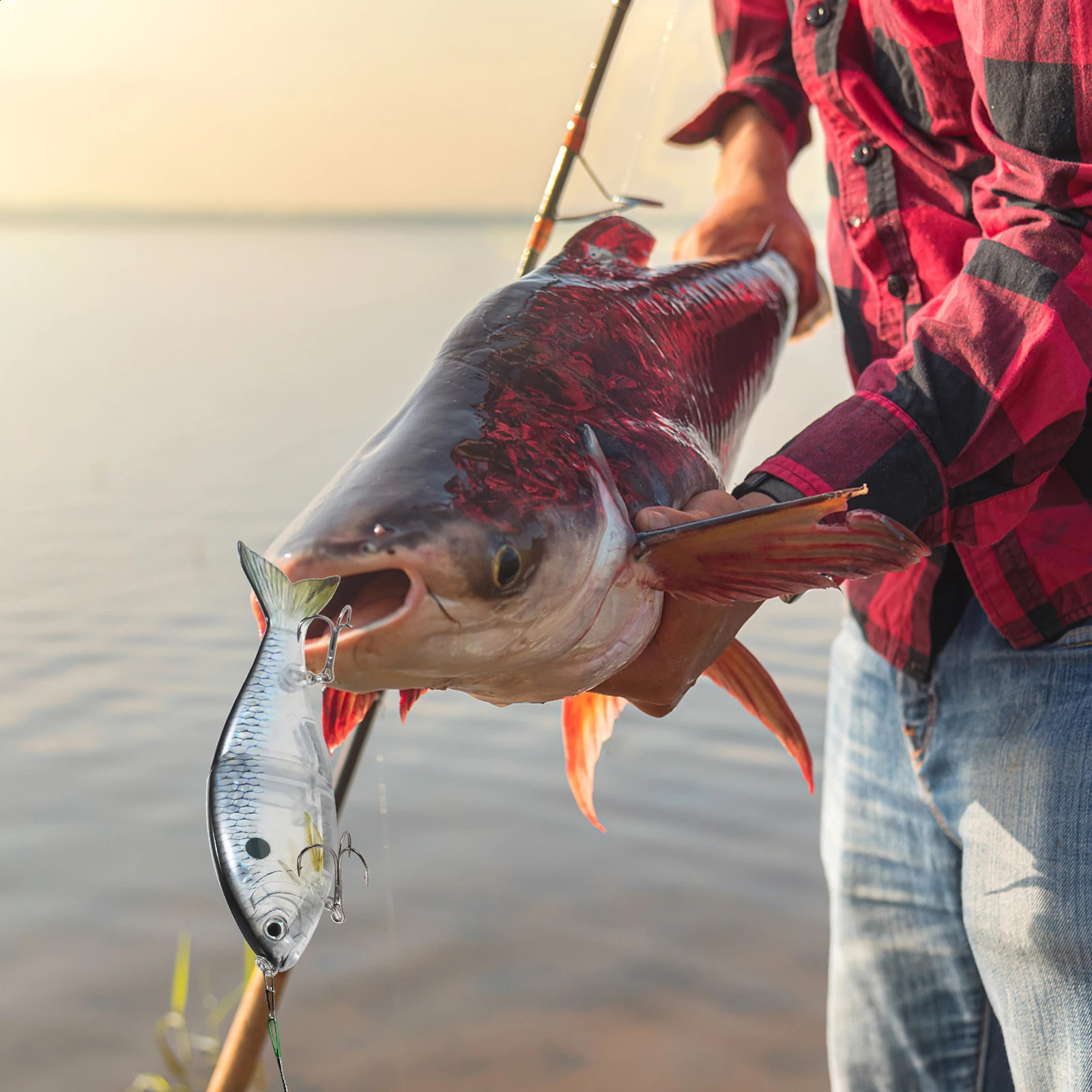 Coming 178mm 82g Sinking Glide Bait Fishing Lures Jointed Swim Bait Rattle Balls Inside Wobblers Pesca Slide Sea River 250521