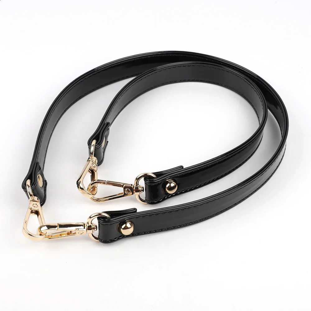 PU Leather Balck Shoulder Strap Patent Leather Handbag Bag Strap DIY Replacement Belts Handle Bag Accessories 250521