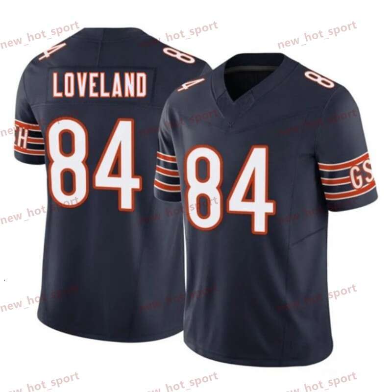 Colston Loveland Caleb Williams Football Jersey Rome Odunze Walter Payton Cole Kmet DJ Moore Brian Urlacher Keenan Allen Kyler Gordon Nick McCloud Jaylon Johnson