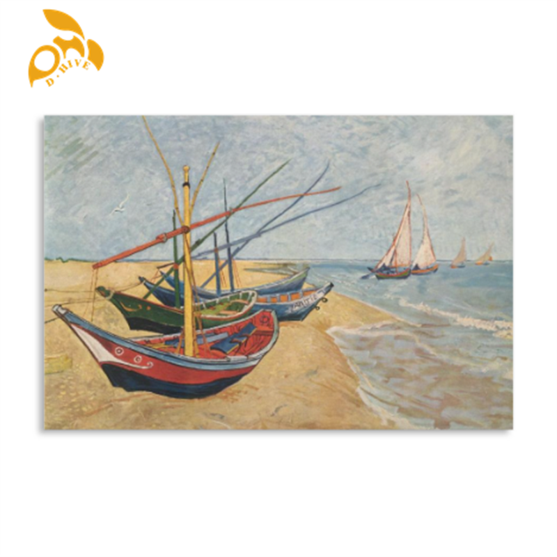 Free shipping customized Home Decor Interior Decoration Painting Frameless horizontal drawing with frame 45 * 30cm