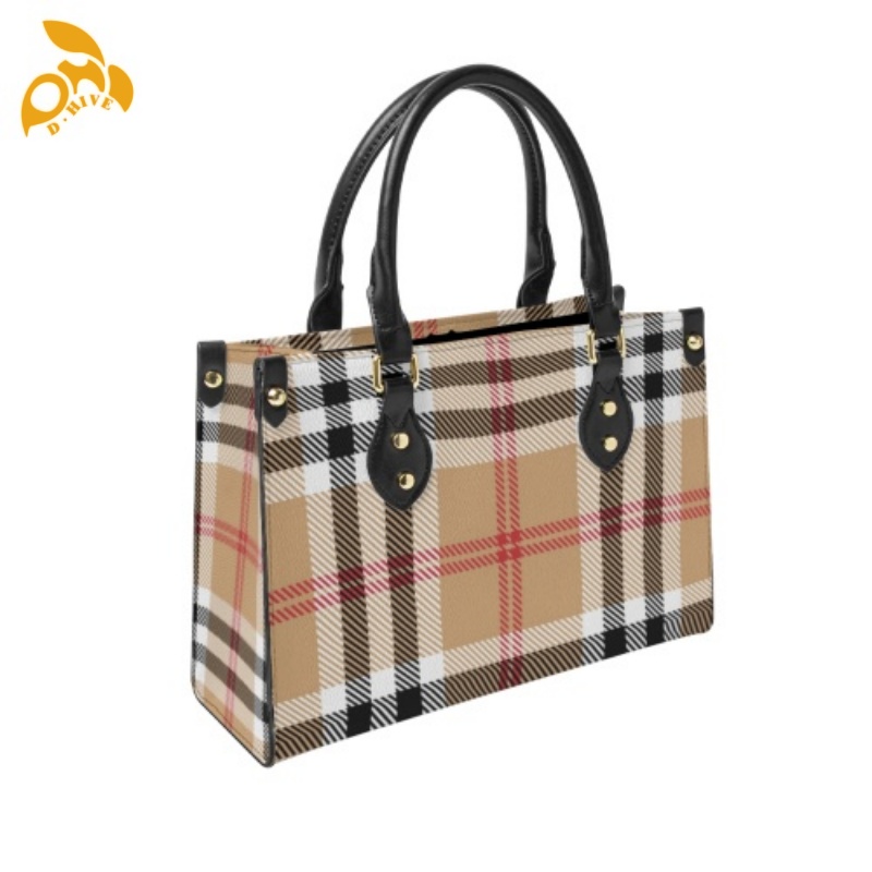 Free delivery.Fashion designers customize lightweight and high-quality full-width leather tote bags in black.
