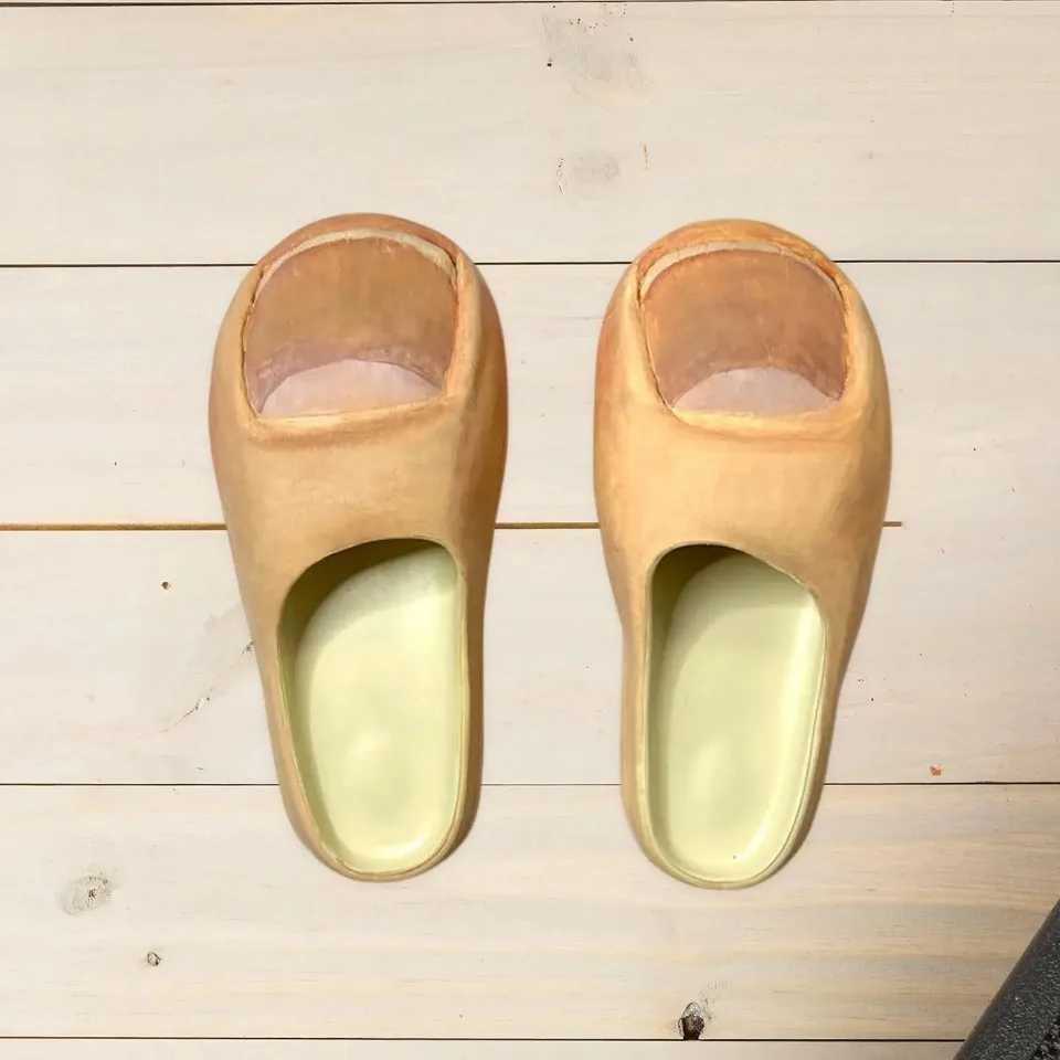 Big Toe Slides Funny Cosplay Props Slippers Thumb Shaped Slippers House Shoes for Masquerade Indoor Theme Party M250522