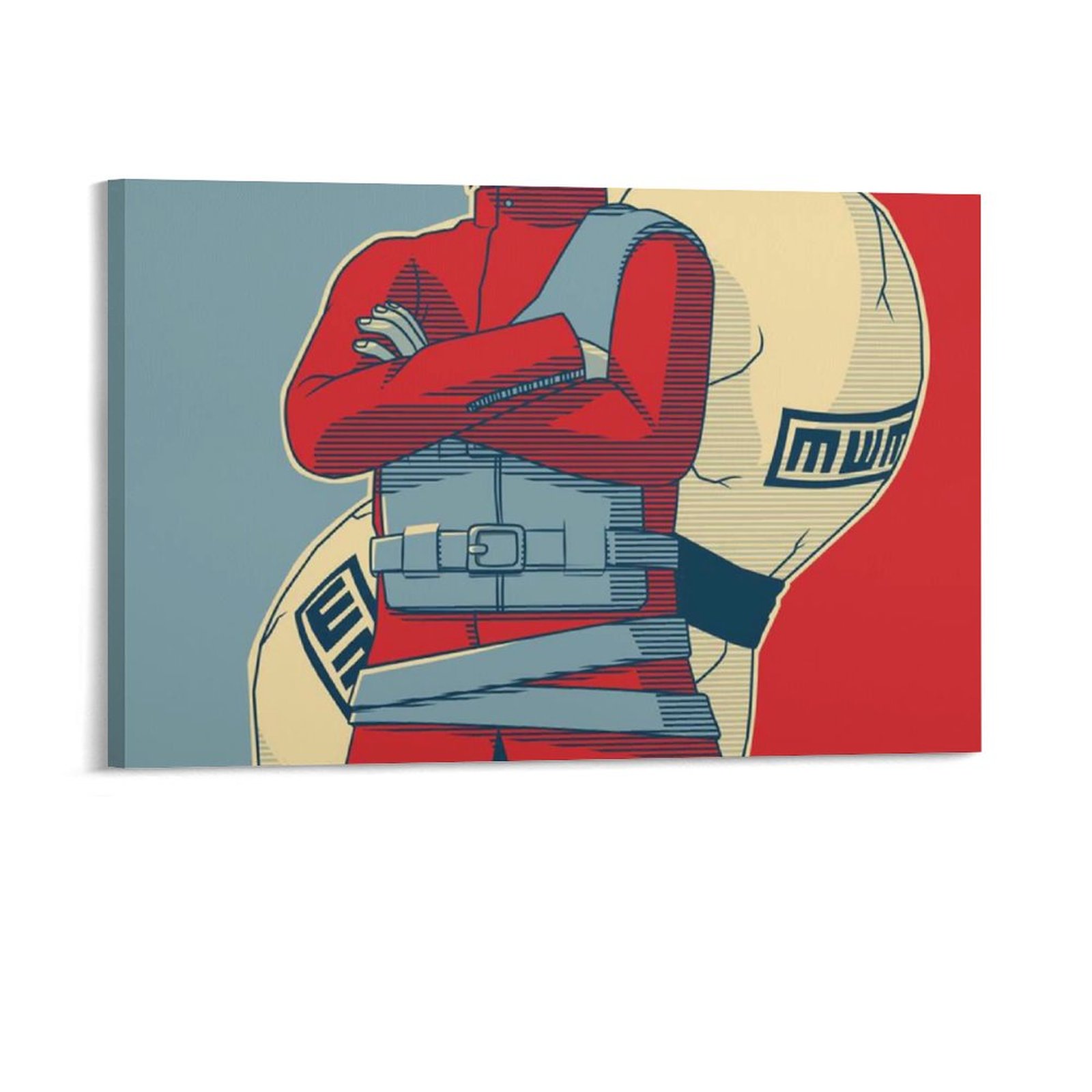 Home Decor Luxury Hanging Picture-Rectangle Anime Gaara Canvas Prints Wall Painting Wall Art Decor Print Picture Paintings for Living Room Gift ForBed