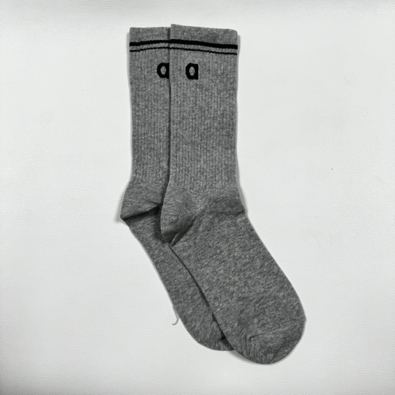 Yoga Socks Full Length Sock Womens Cotton Gym Sports Socks Four Seasons Comfy Cushioning Classic Academic Style Stretchy Sweat-wicking Sock