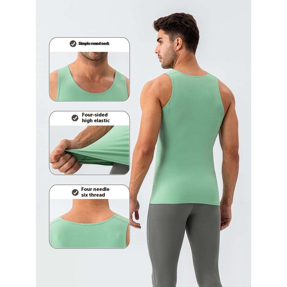 DHEssentials Men's Suit Lightweight Training Yoga Fiess Sports Shorts Loose and Breathable Quick-Drying Running Tops