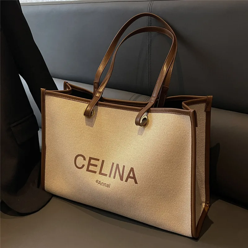 Free Shipping Designer Bag Shoulder Bag Luxury Bag Tote Bag Designer 2025 for Woman Fashion Large Capacity Canvas Casual Handbag File Package 10A