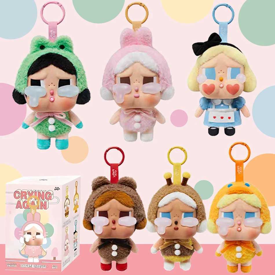 In Stock Crybaby Crying Again Series Blind Box Vinyl Face Doll Keychains Pendant Decoration Mystery Bag Plush Toy Birthday GiftT250528