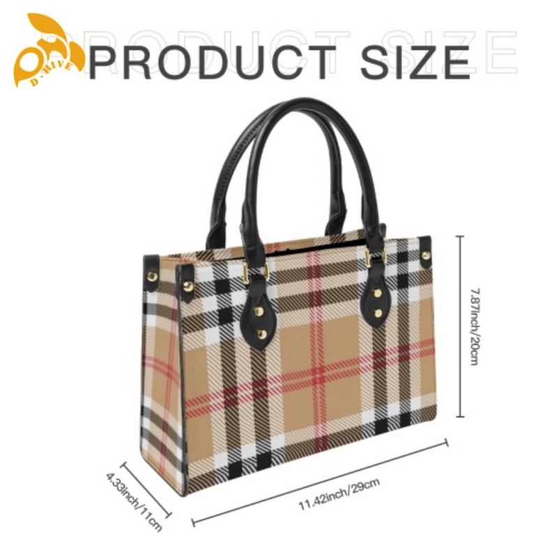 Free delivery.Fashion designers customize lightweight and high-quality full-width leather tote bags in black.