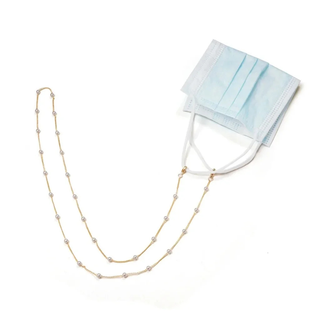 Womens Sunglasses Mask Chain Acrylic Pearl Crystal Glasses Chain Hanging Rope Glass Fashion Jewelry Wholesale 250522