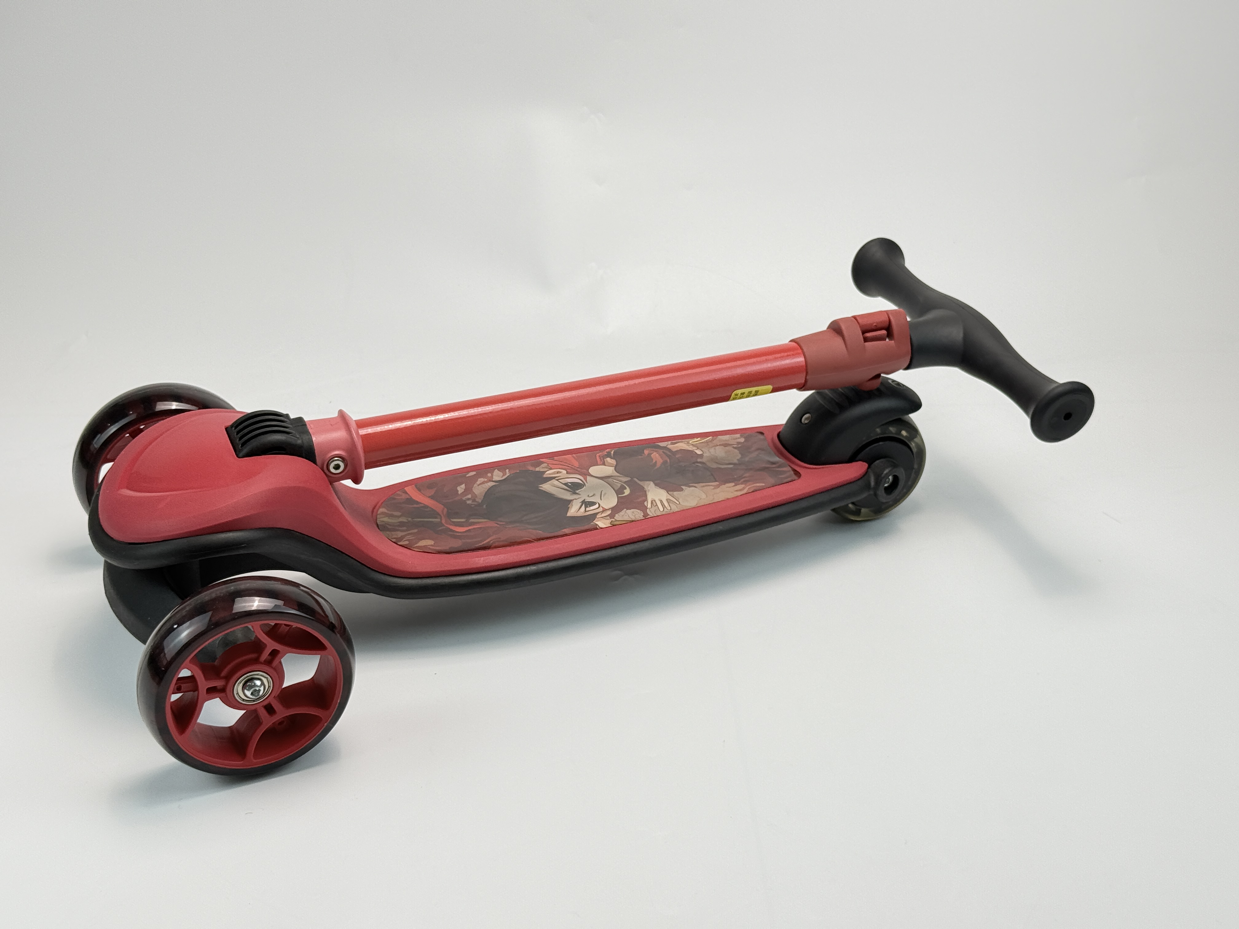 Factory made custom Nezha series children's scooter 3-14 years old folding pedal scooter scooter XAL-091 round bar