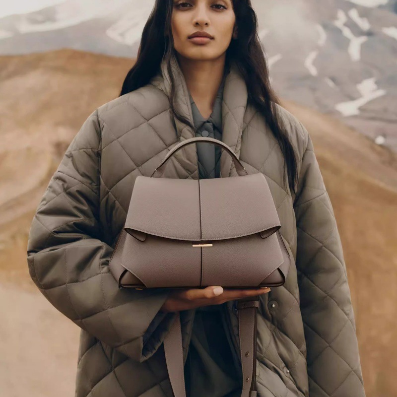 Leather mokki handbag crossbody designer fashion solid simple borse ladies big capacity soft shoulder bags 5 colors popular new styles xb229