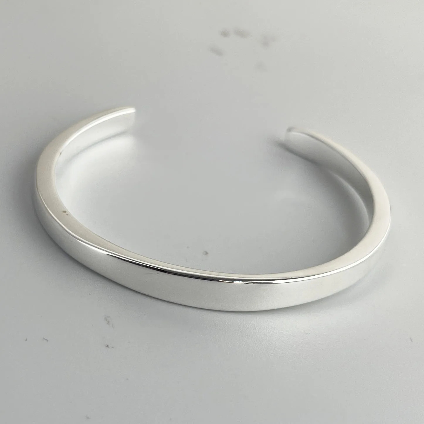 925 Sterling Silver Bracelets for Women Men String Accessories Trend Vintage Narrow Simple Pendant Party Jewelry Gift 250522