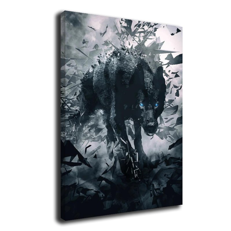 Home Decor Luxury Canvas Printing Painting Steppen Wolf Team King Frame-style Canvas Prints Wall Painting Wall Art Decor Print Picture Paintings for L