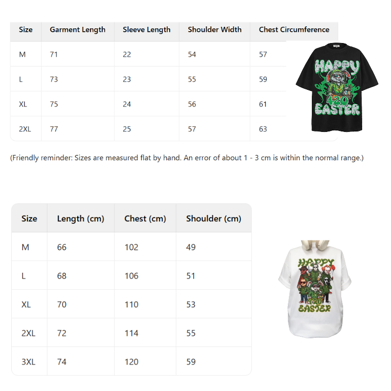 Heavy weight pure cotton Easter American style short sleeve Women's T-Shirt fun rabbit print Loose both men and women summer Women's Tops & 