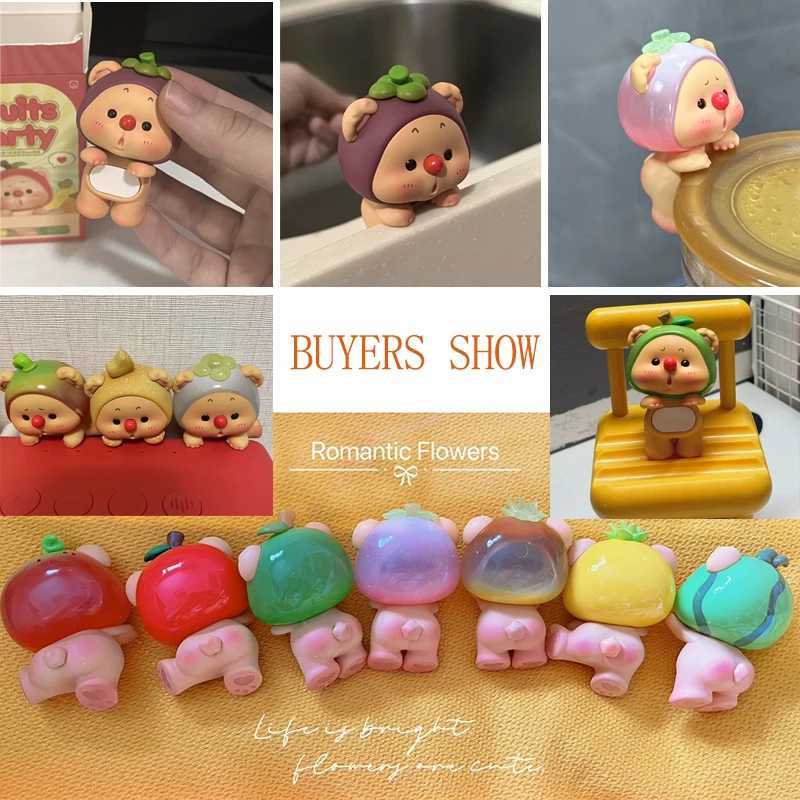 Authentic New Hipper Bear Cub Fruit Power Series OYO Blind Box Cute Figure Cartoon Trendy Decorations Ornament Mystery Box GiftT250522