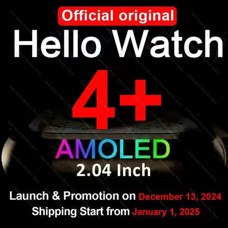 2025 New Hello 4 Ultra 2 Smartwatch 49mm 4G ROM NFC GPT GPS Compass Clock Bluetooth Call Smart Watch Men Women 3 Plus