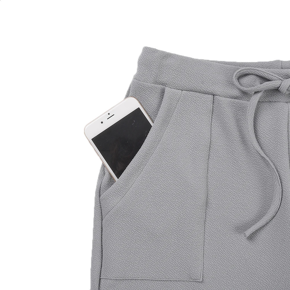 Sports Set for Women 2 Pieces Suit Plus Size Fitness Running Short Sleeved Top Pants Solid Workout Training Wear Clothing 250516Z