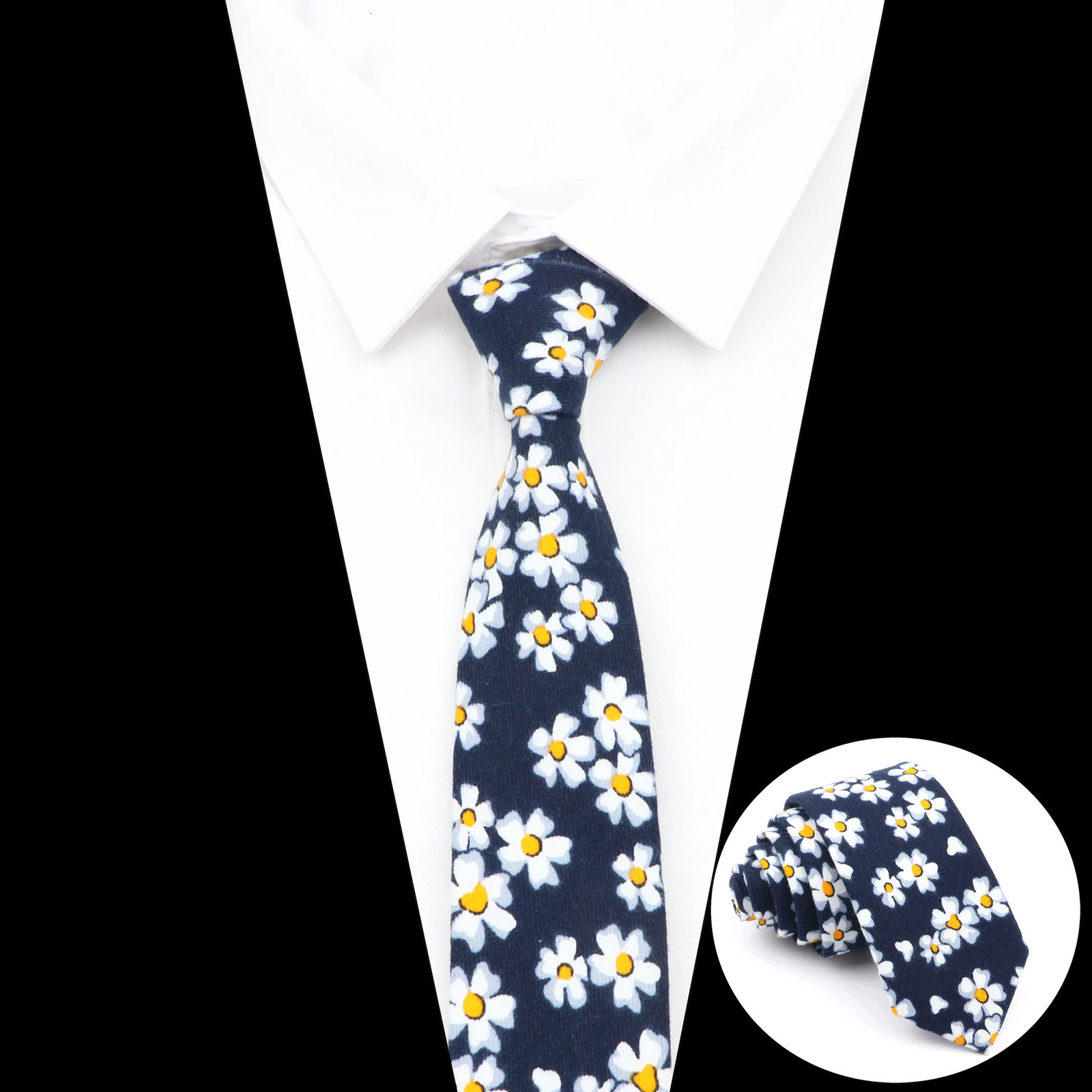 Cute Cartoon Cotton Tie For Men Women Feather Bird Necktie For Wedding Bussiness Casual Mans Neckties Flower Cravat Daily Wear 250522