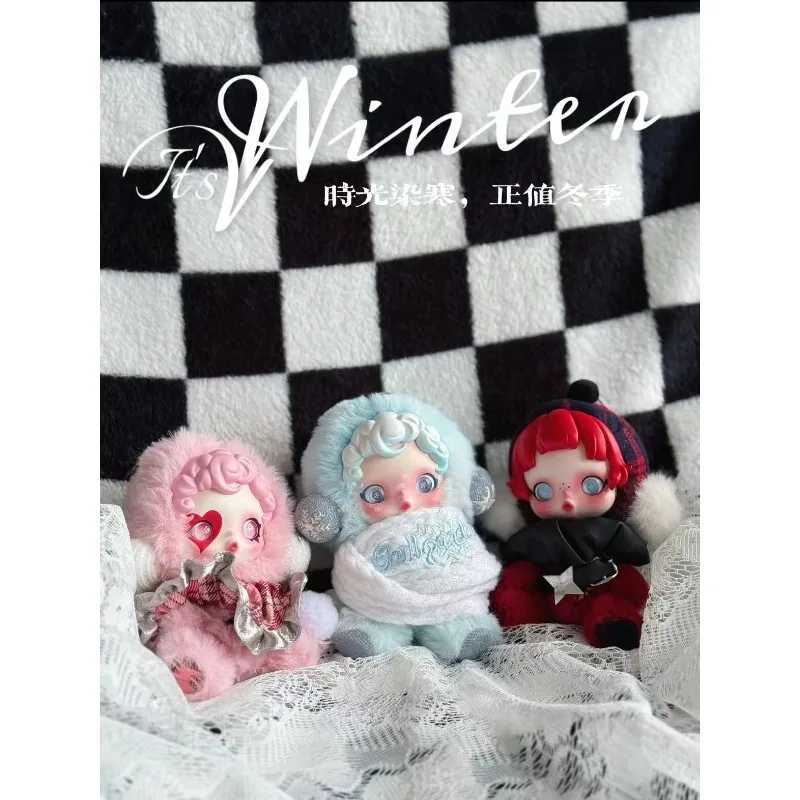 New Genuine Mystery Box Skullpanda Winter Symphony Series Dolls Skullpanda Blind Box Pendant Collection Toys Girl Birthday GiftT250522