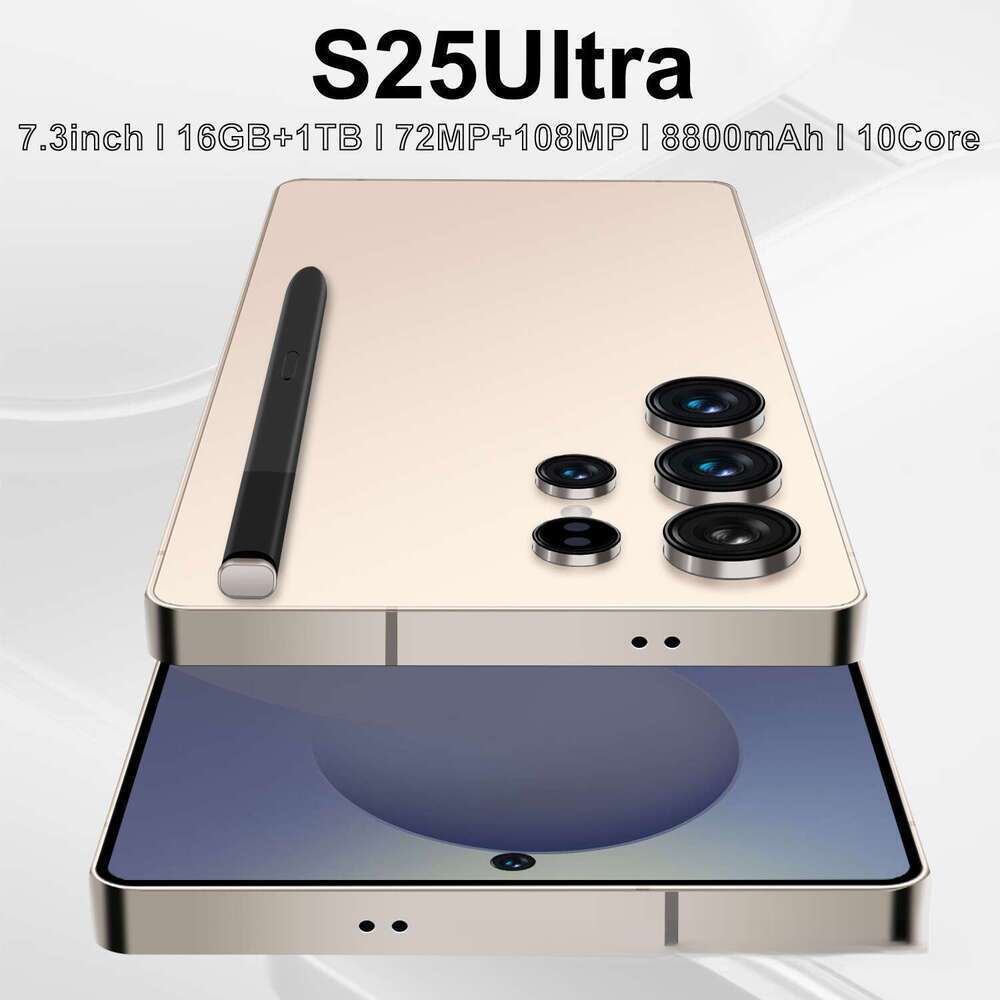 S25Ultra New Smartphone High Definition Screen 7.3-inch Android