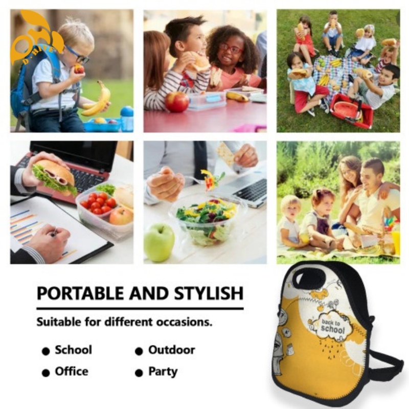 Free delivery. top designers customize lightweight high-quality white meal bag and pen case sets.