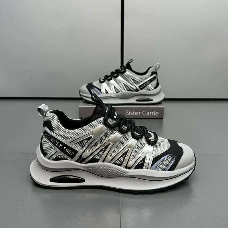 Men Sneaker Leisure Outdoor Running Man 2025 Fashion Sports Shoes Mesh Breathable Footwear Light Fast