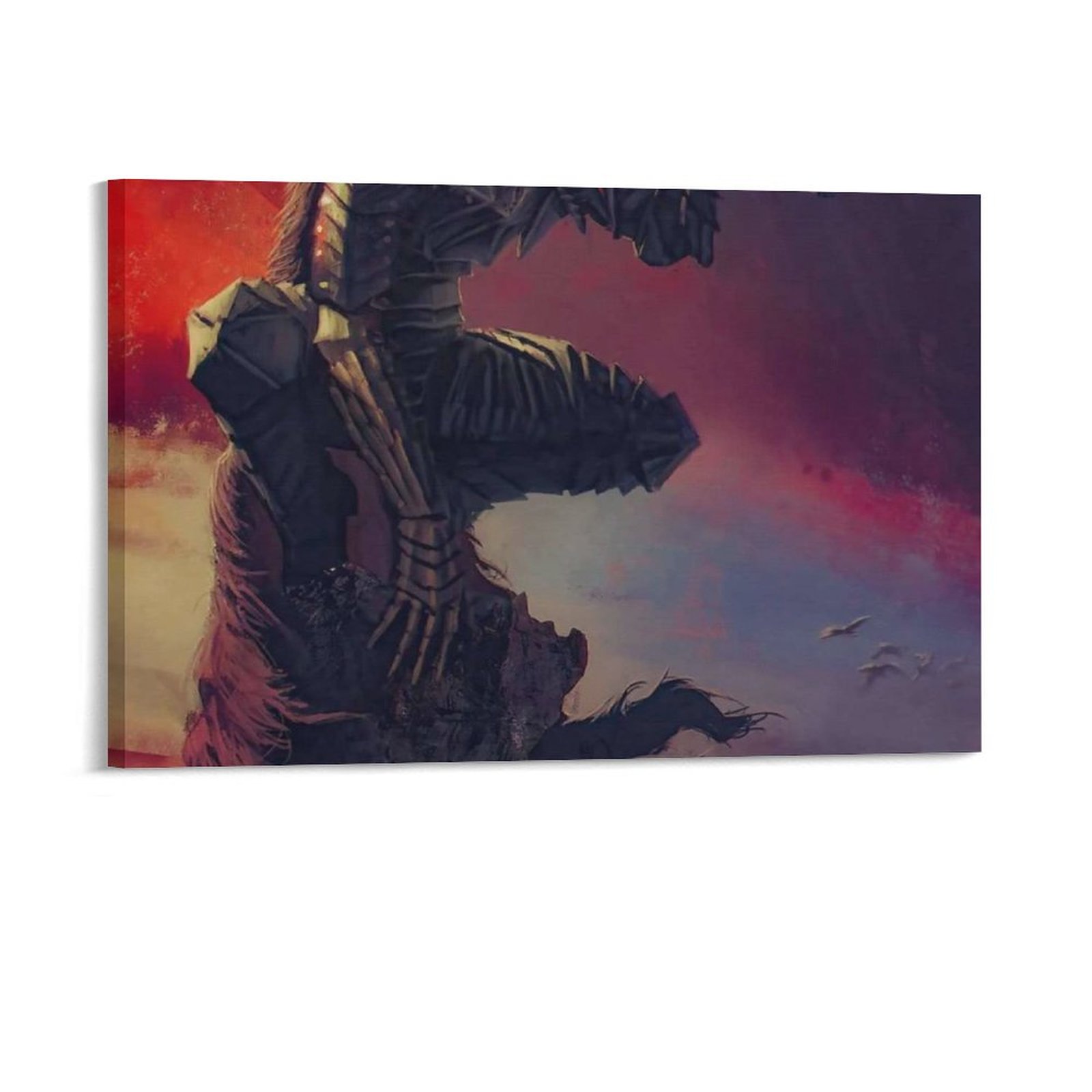 Hanging Picture-Rectangle Anime Berserk Poster Frame-style Canvas Prints Wall Painting Wall Art Decor Print Picture Paintings for Living Room Gift For