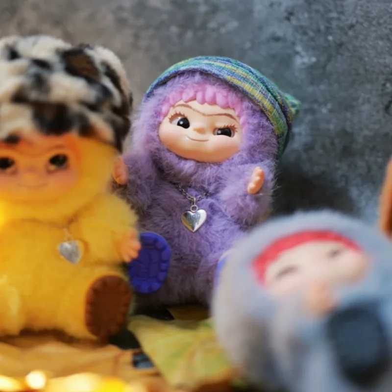 Genuine Letsvan Wakuku Mysterious Blind Box Fuzzy Trendy Fun Party Plush Collection Kid Toy Kawaii Figurine Doll Surprise GiftT250522