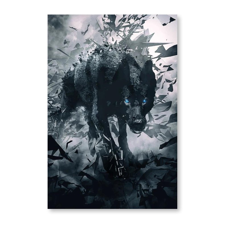 Home Decor Luxury Canvas Printing Painting Steppen Wolf Team King Frame-style Canvas Prints Wall Painting Wall Art Decor Print Picture Paintings for L