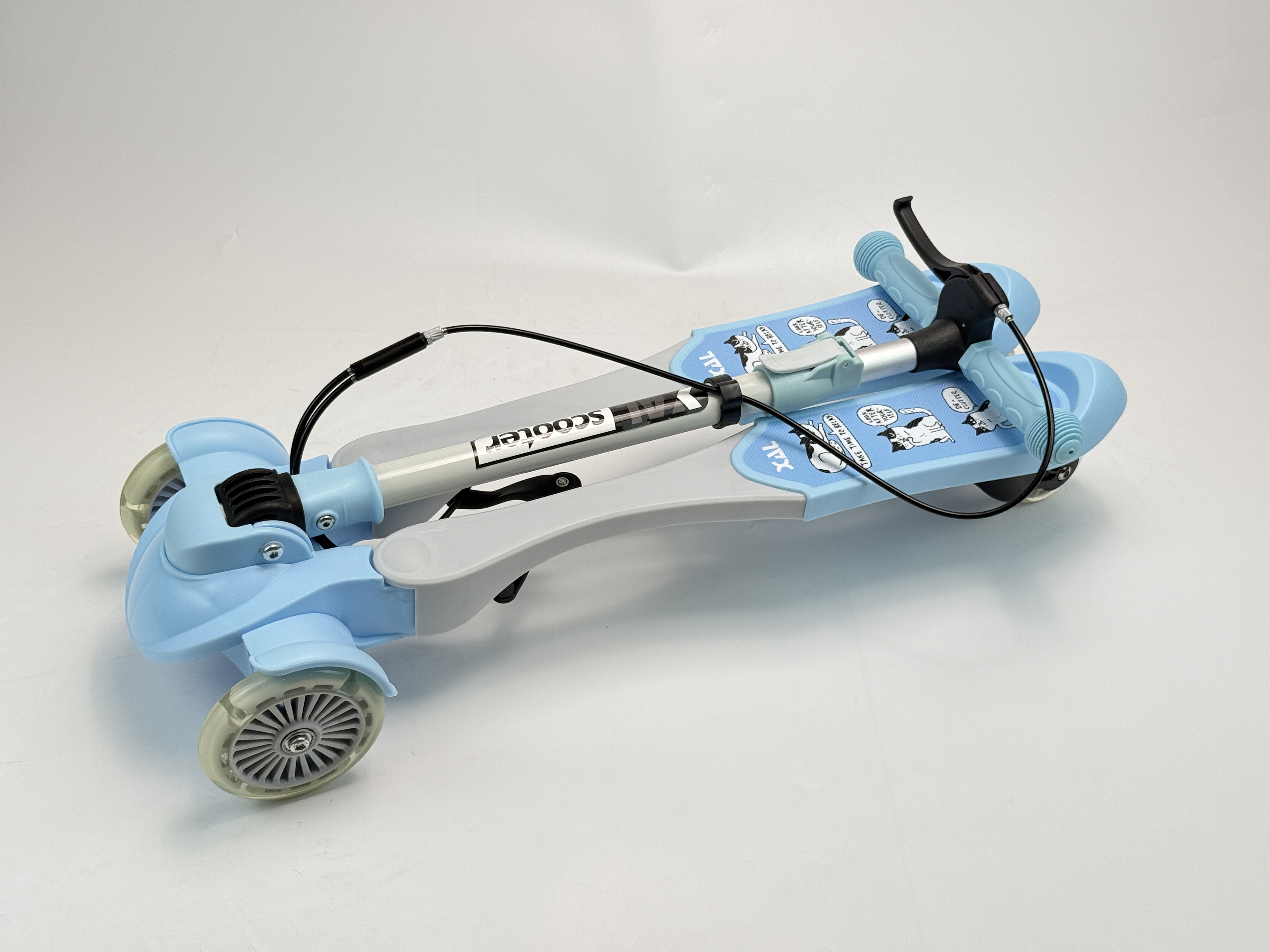 Custom made children's frog car scooter with balance training function, suitable for children aged 3-12 years old Sport style XAL-909