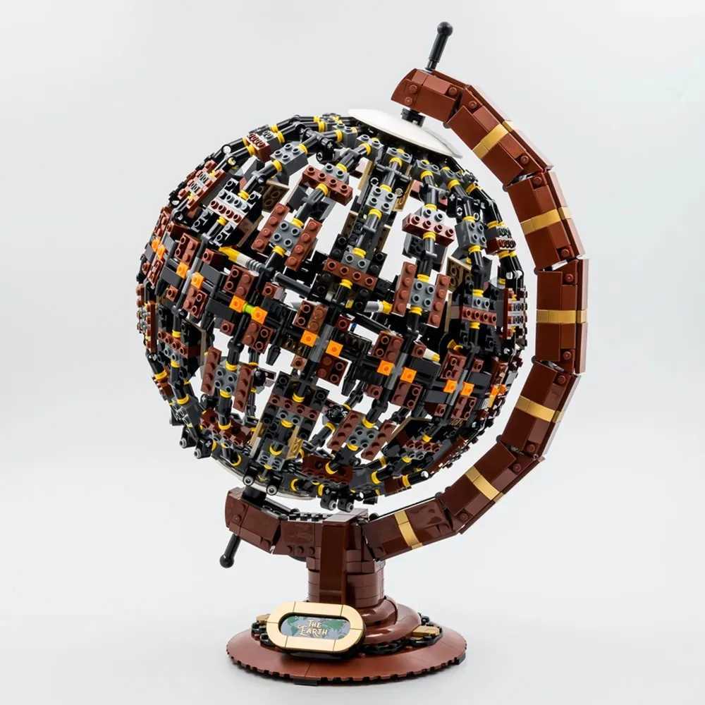Idea Globe Bricks Moc Creative Model Building Blocks DIY Toys For Boys Gifts For Children Building Set For Adults2541Pcs W250522
