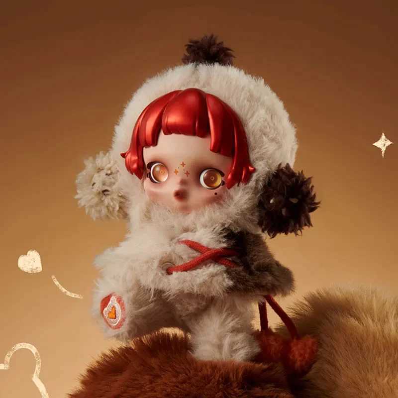 Skullpanda Winter Symphony Series Blind Box KAWaii Pendants Mystery Box Anime Figure Decor Kid Birthday GiftsT250522