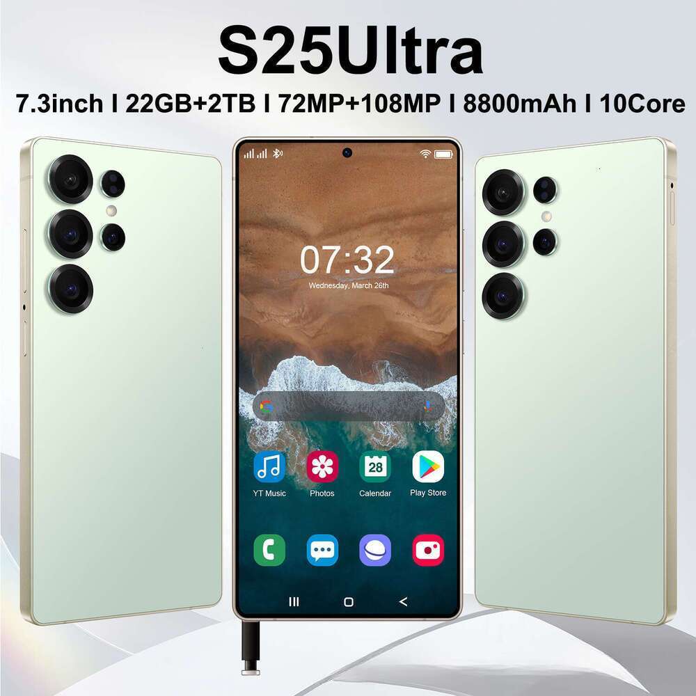 S25Ultra New Smartphone High Definition Screen 7.3-inch Android