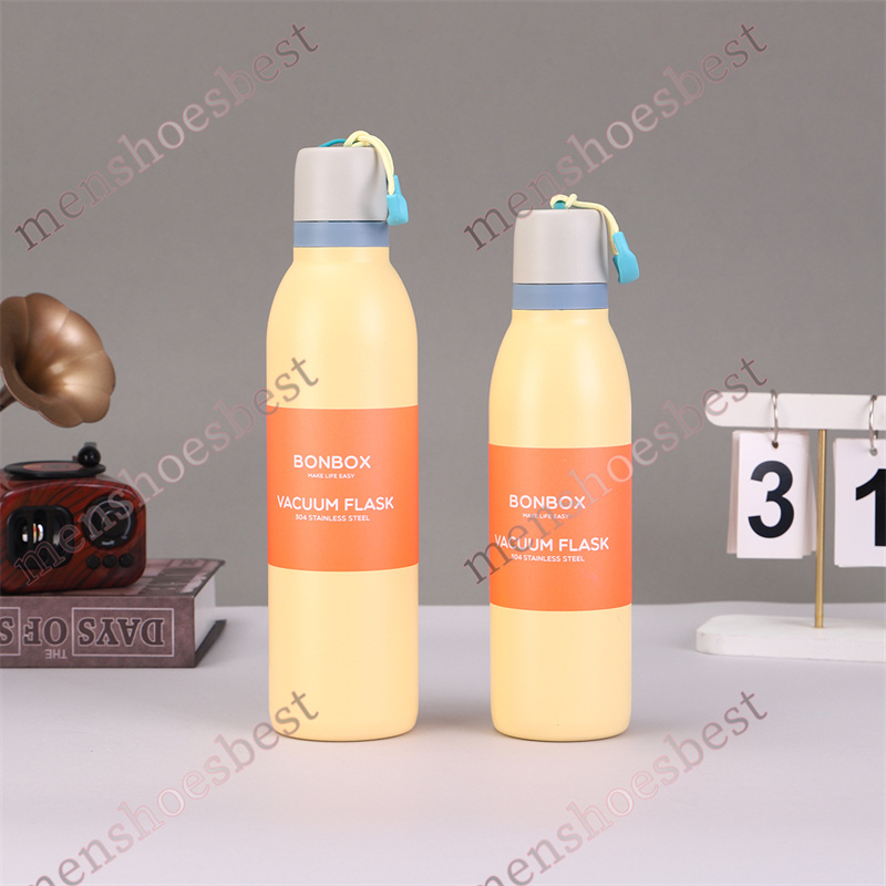 Designer OWALA Water Bottles Stainless Steel Insulated Cup Portable Large-capacity Straw Double Drinking Cup Carry Outdoor Sports Water Bottle 520ml 7