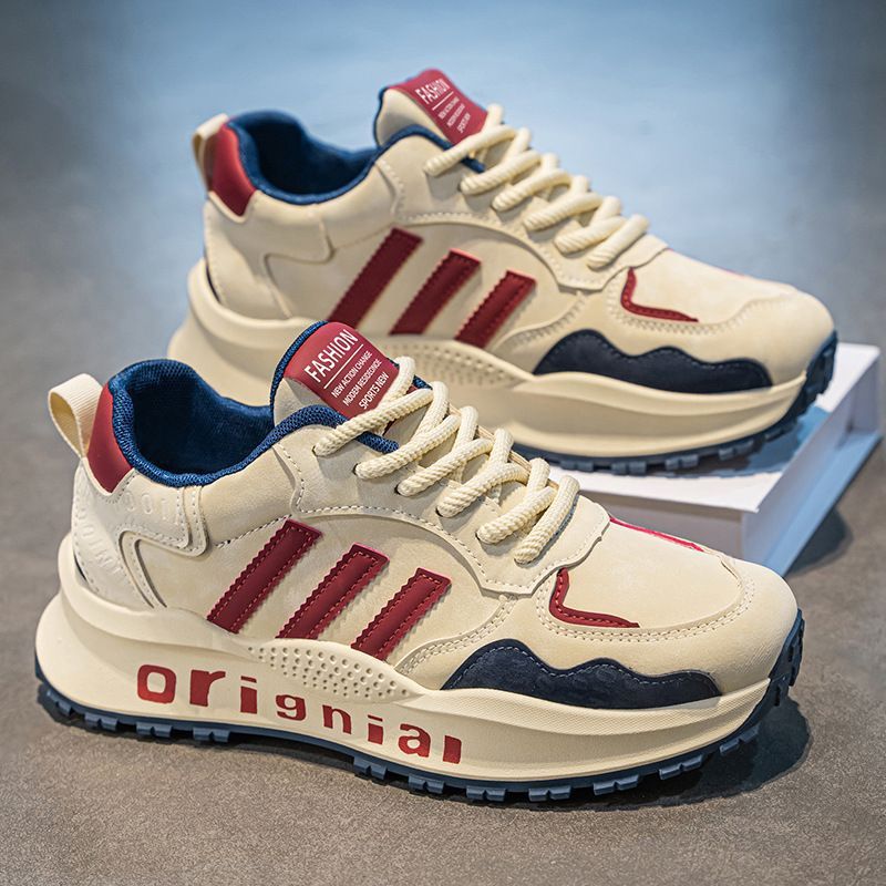 2025 Autumn Red Hot selling Men's Agam Shoes with Thick Inner Sole Sports and Casual Running Dad style Trendy Shoes Unisex Style