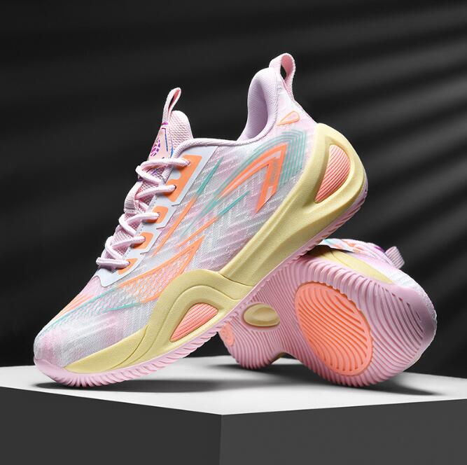 New mandarin duck basketball sneaker men's high top casual sports shoes youth and children's training and competition shoes Z 5.22-2