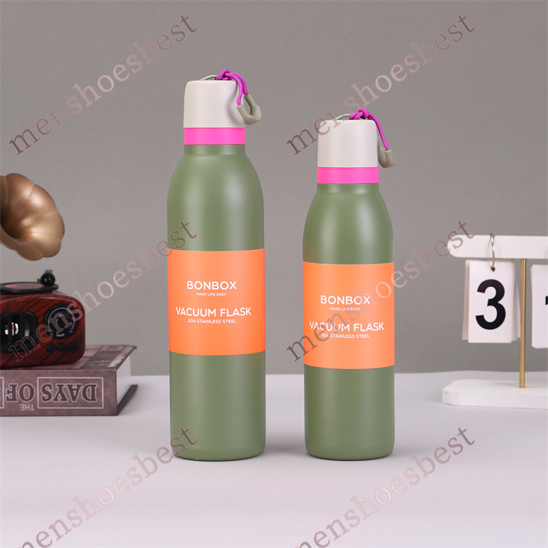 Designer OWALA Water Bottles Stainless Steel Insulated Cup Portable Large-capacity Straw Double Drinking Cup Carry Outdoor Sports Water Bottle 520ml 7