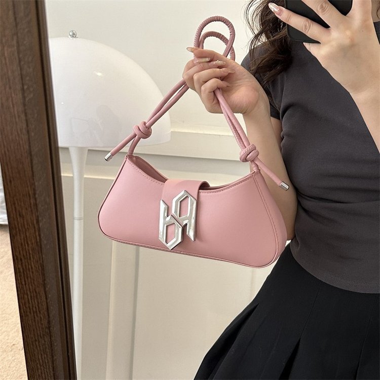 Free Shipping Designer Bag French Niche Texture Armpit Bag 2025 Autumn And Winter New Fashion Crescent Shoulder Bag Commuting Versatile Hand-held Bag