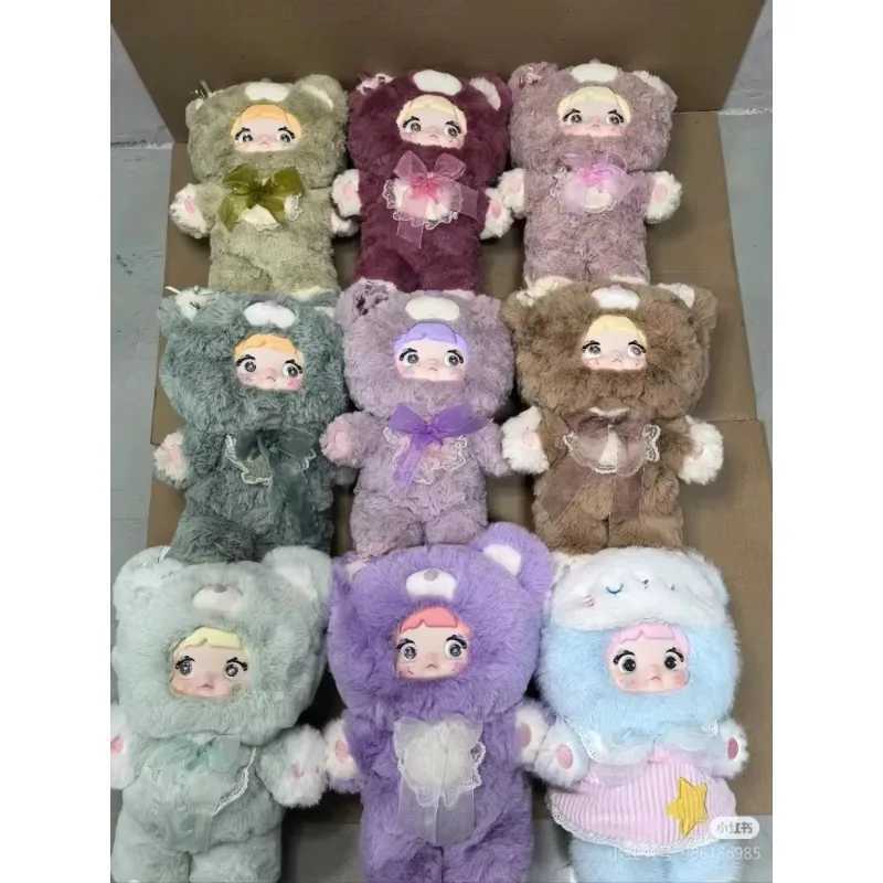 New Genuine 400% Nommi Blind Box Nommi Goodnight Bear Series Vinyl Nommi Doll Room Decoration Collection Doll Mystery Box GiftT250522