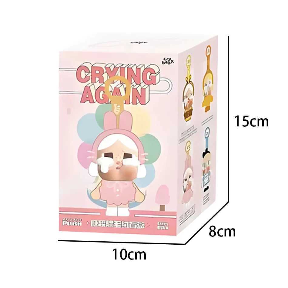2025 New Crybaby Crying Again Series Blind Box Figures Vinyl Face Doll Crybaby Pendant Keychain Mystery Box Toy Birthday GiftT250522